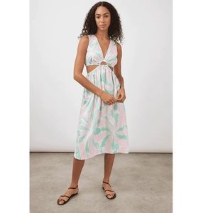NWT Rails Rizo Dress in Candy
Mint Cutout midi dress small